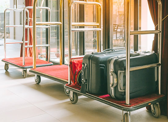 Hotel Luggage Cart