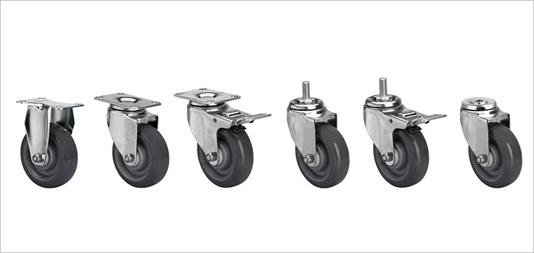 stainless steel casters